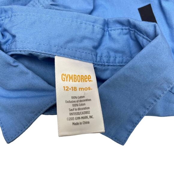 Gymboree Unisex Police Officer Halloween 2 Piece Costume 12-18m - Picture 4 of 4